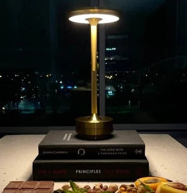 Metallic™ - Cordless Rechargeable Waterproof Table Lamp