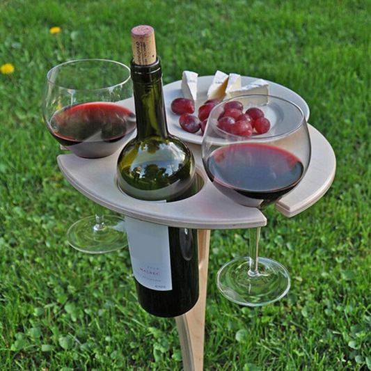 Winy™ - Outdoor Portable & Folding Wine Table