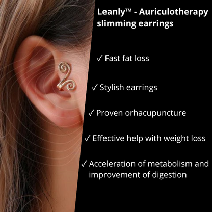 Leanly™ - Auriculotherapy slimming earrings - 1 Pair